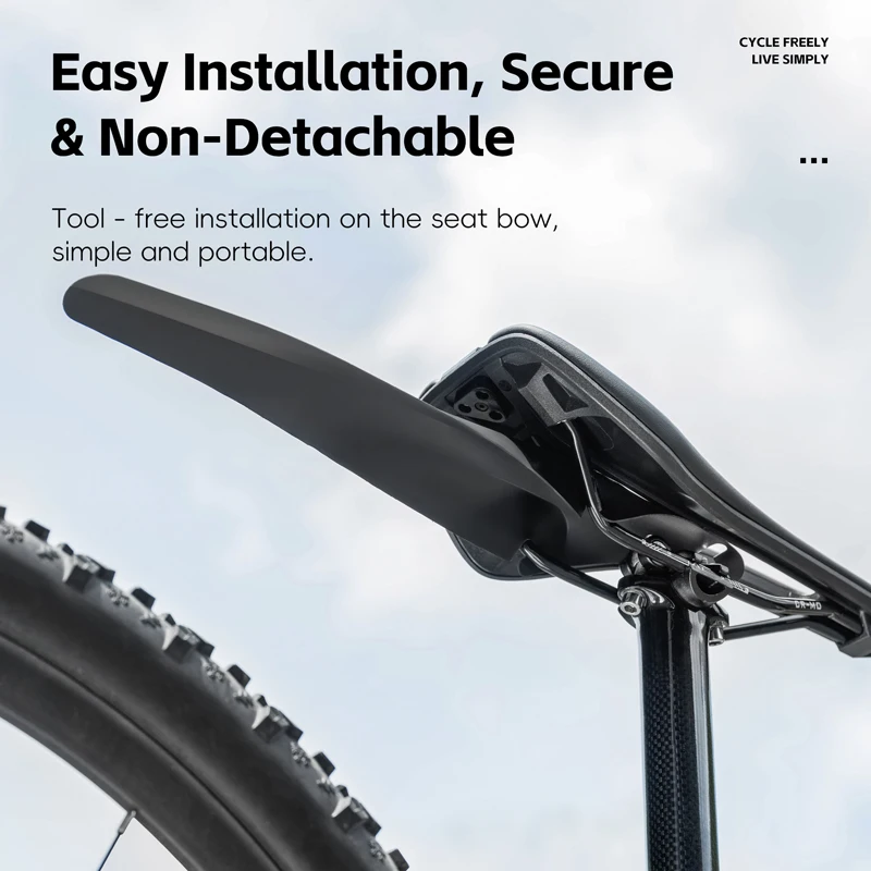 Fender Mudguard Set - Fietsspatbordset Voor Achter Spatborden Bescherming tegen