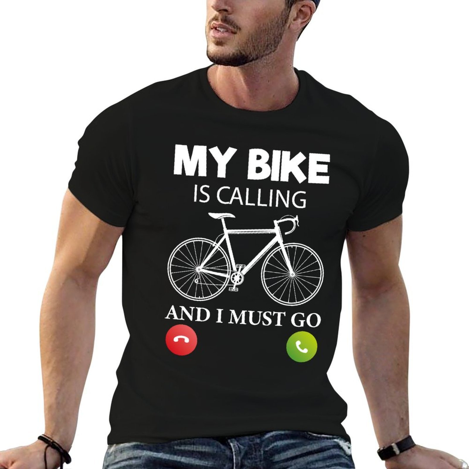 Cycling Quote - mijn fiets roept en ik moet