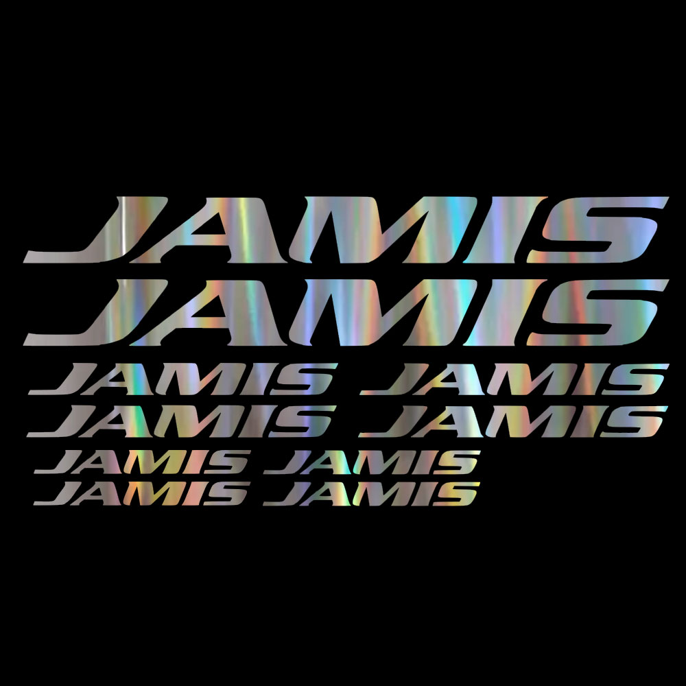 Cycling Quote - voor Jamis Bike Sticker Decals MTB