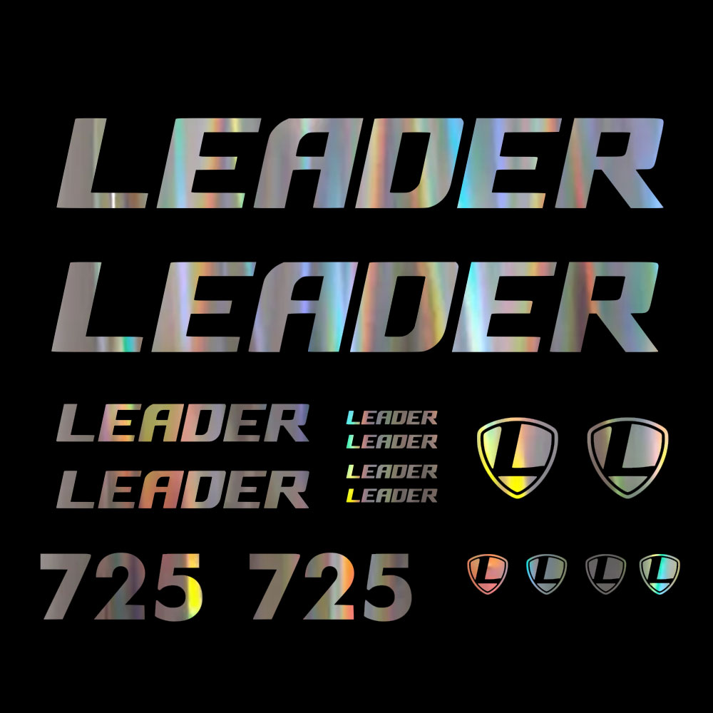 Cycling Quote - stickerset vinyl fiets voor leader 725