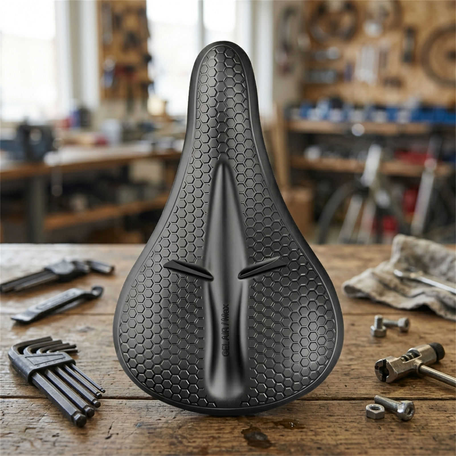 Cycling Commute - Siliconen fietszadelhoes verdikt anti-pijnbestendig waterdicht mountainbike-fietsaccessoire