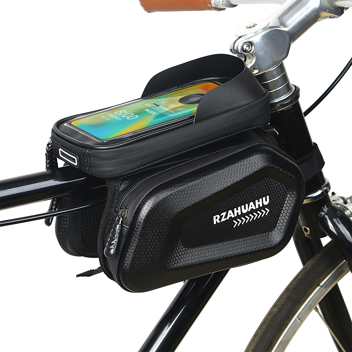 Cycling Commute Bag - Harde telefoonhoes Waterdicht Reflecterend Grote capaciteit