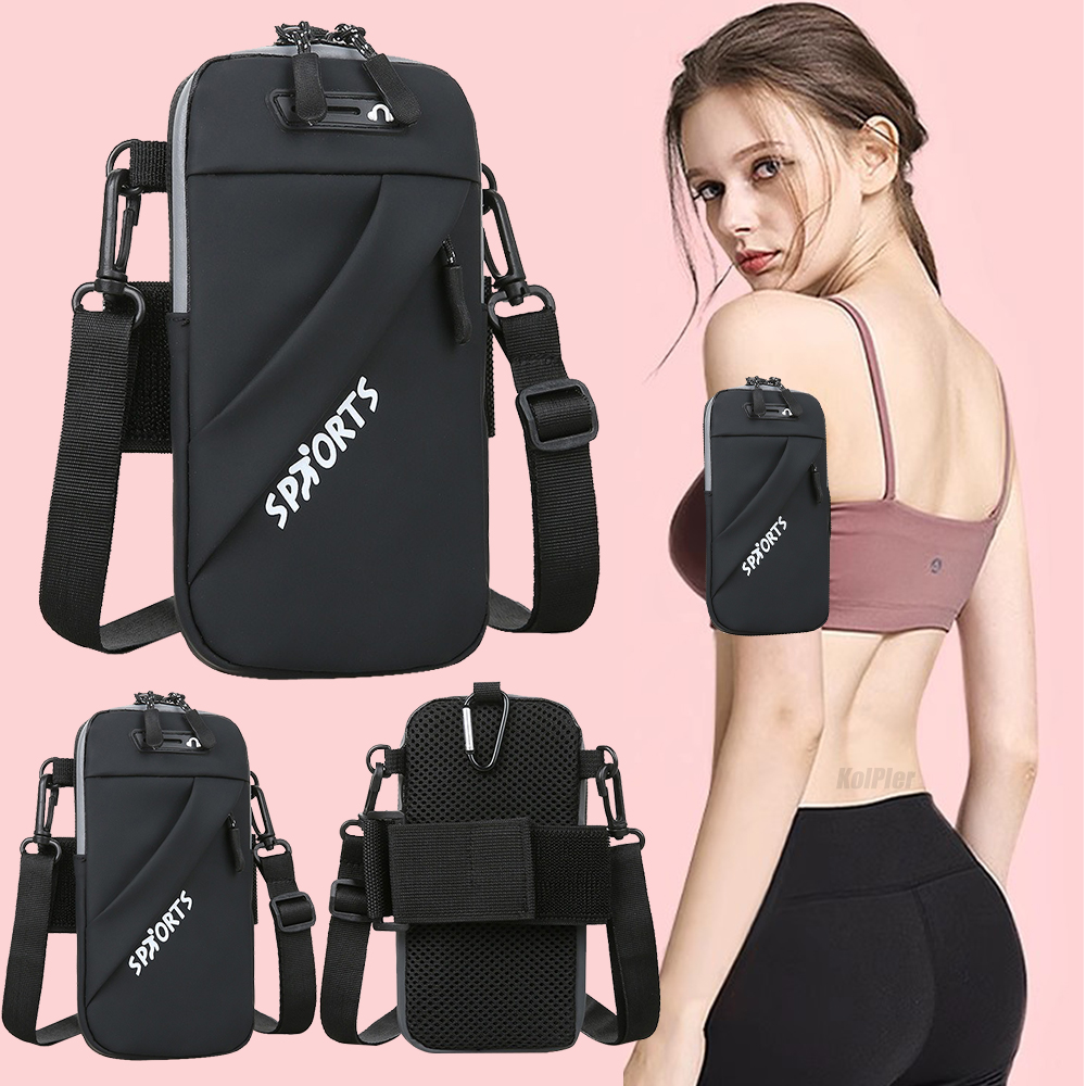 Cycling Quote - Multifunctionele sportarmtas voor iPhone 17 16