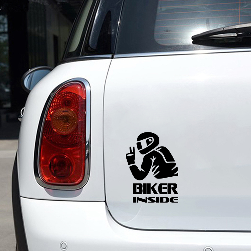 Biker Girl Inside Vinyl Sticke - Cycling Quote recensie en prijs