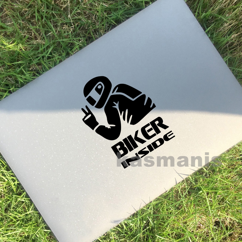 Biker Girl Inside Vinyl Sticke - Cycling Quote recensie en prijs