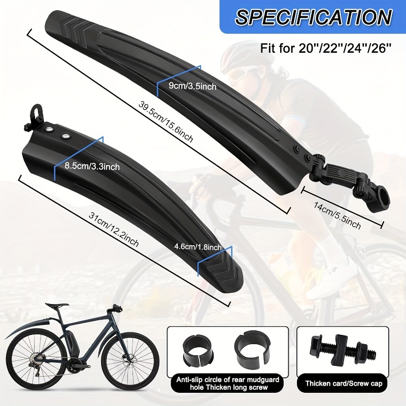 1Set Fiets Spatbord Set Fiets  - Fender Mudguard Set recensie en prijs