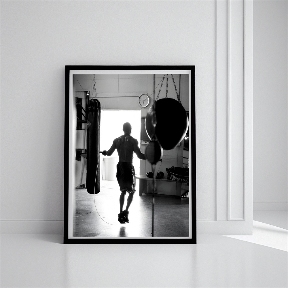 Inspirerende zwart-wit foto-qu - Cycling Quote recensie en prijs