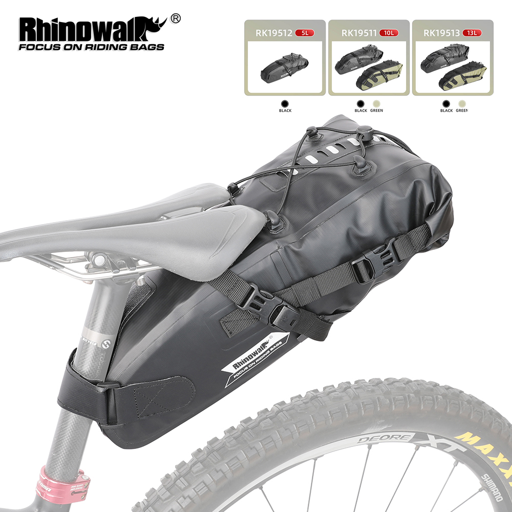 Rhinowalk Fietszadeltas 5L-13L - Cycling Commute Bag recensie en prijs