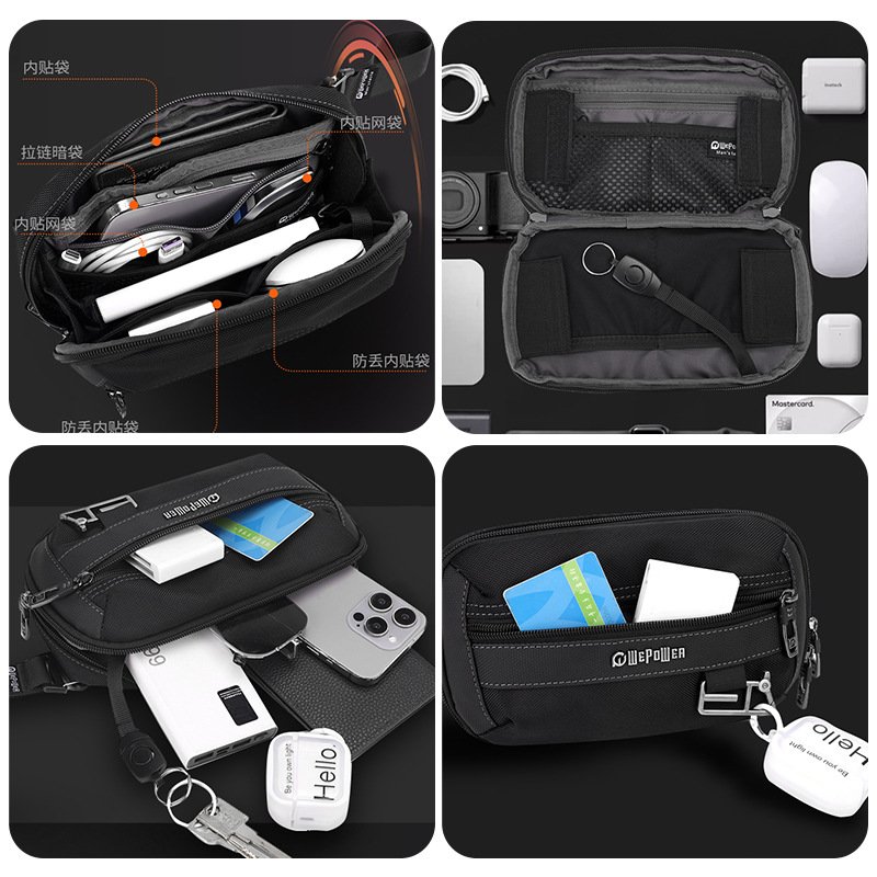 Lichtgewicht nylon fietstas vo - Waterproof Cycling Commute recensie en prijs